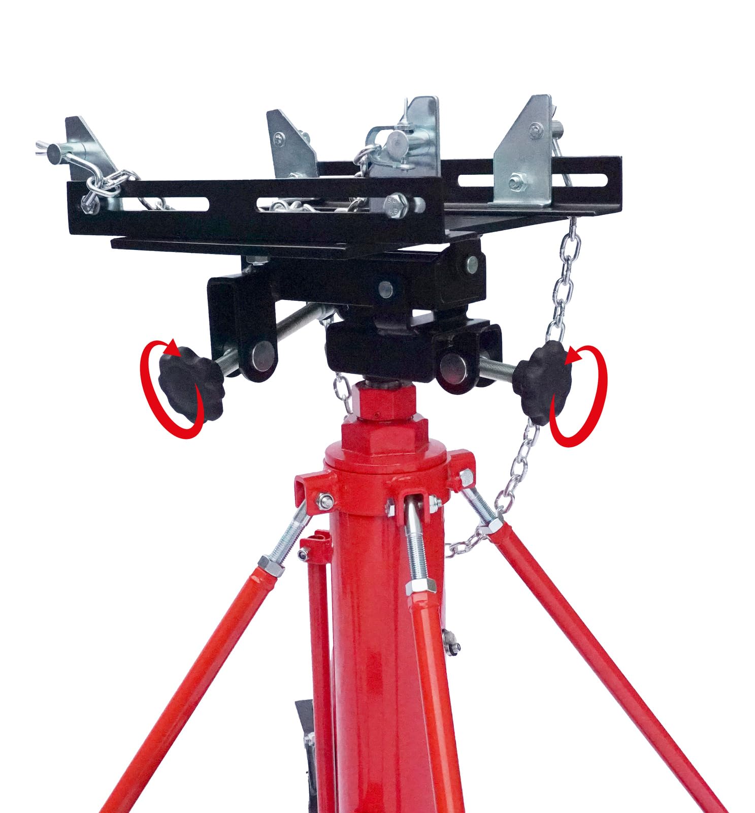 KS Tools 160.1310 Performance Hydraulik-Getriebeheber mit Tisch, 1000 kg