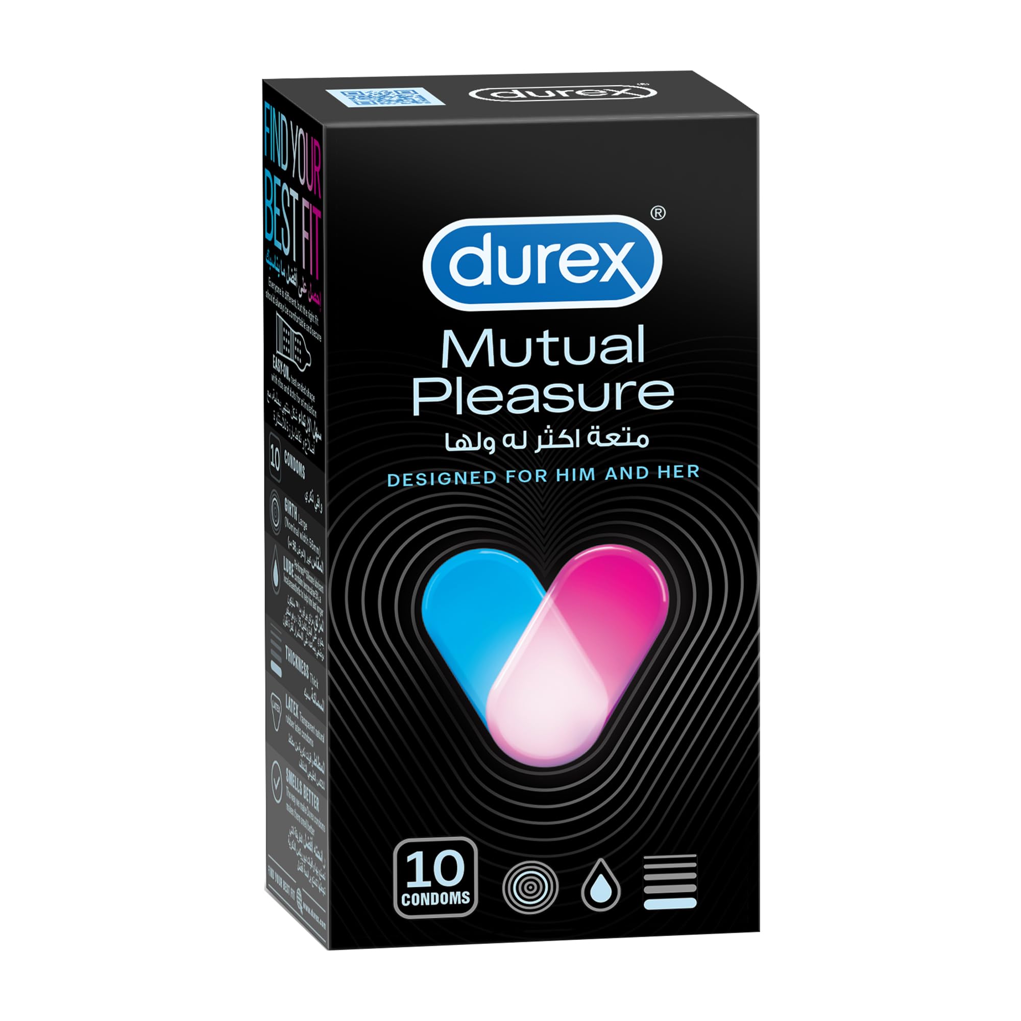 DurexMutual Pleasure Condom Pack of 10