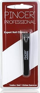 Pincer Professional Stainless Steel Precision Toe Nail Clippers for Men Women Children Toiletry Bag Bathroom Essentials