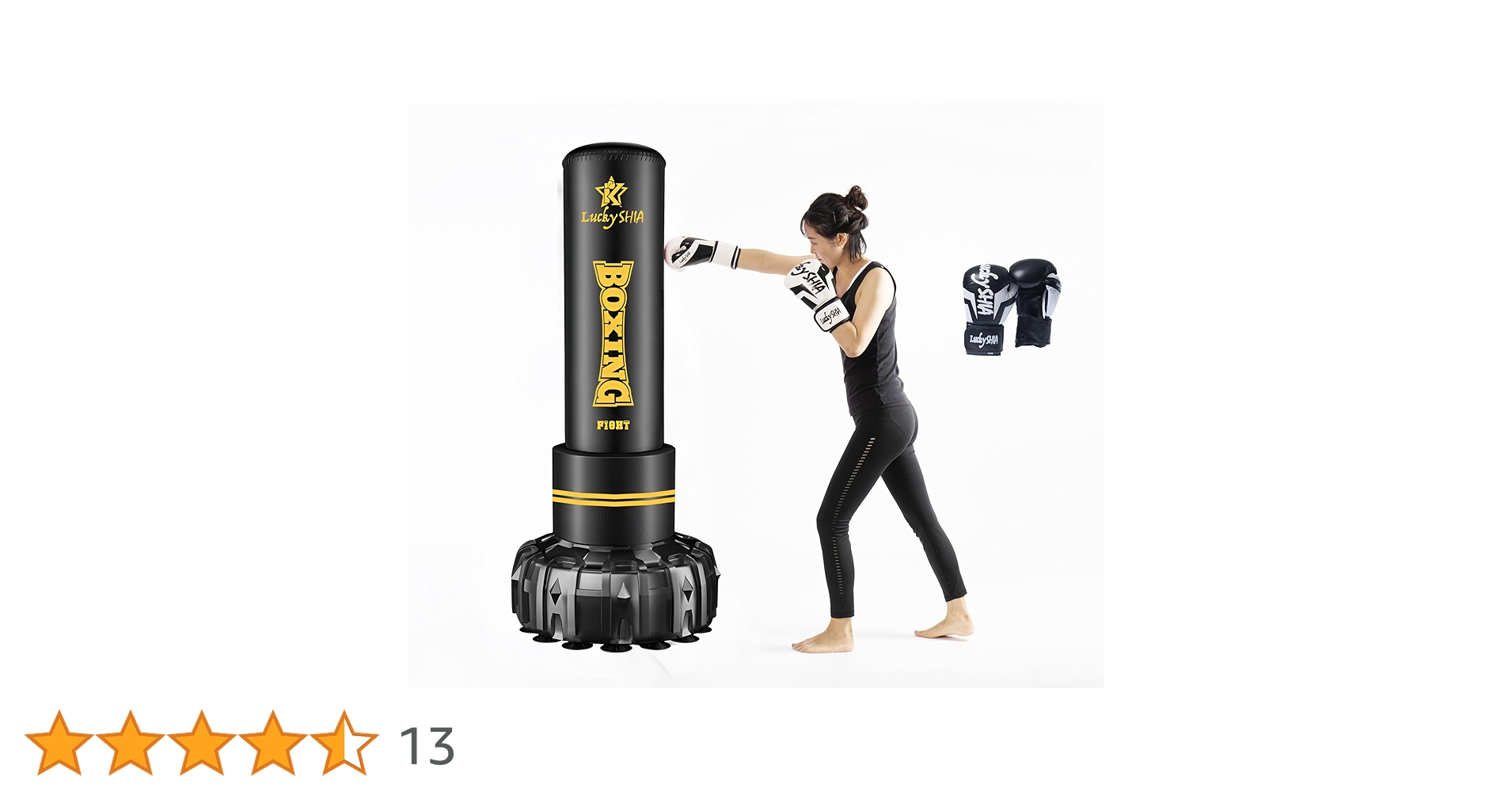 Amazon | 【Lucky SHIA 】 サンドバッグ 自宅用 自立型 自宅