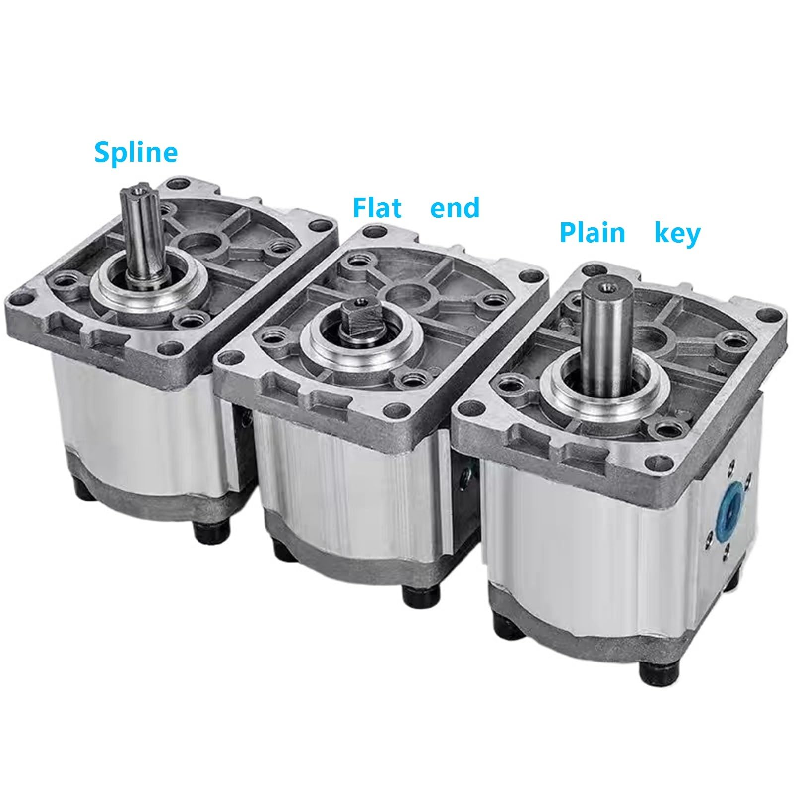 Hydraulikölpumpe CBN-F304/306/310/314/316/320/325 Zahnradpumpe, rechte Drehrichtung(CBN-304-Flat end)
