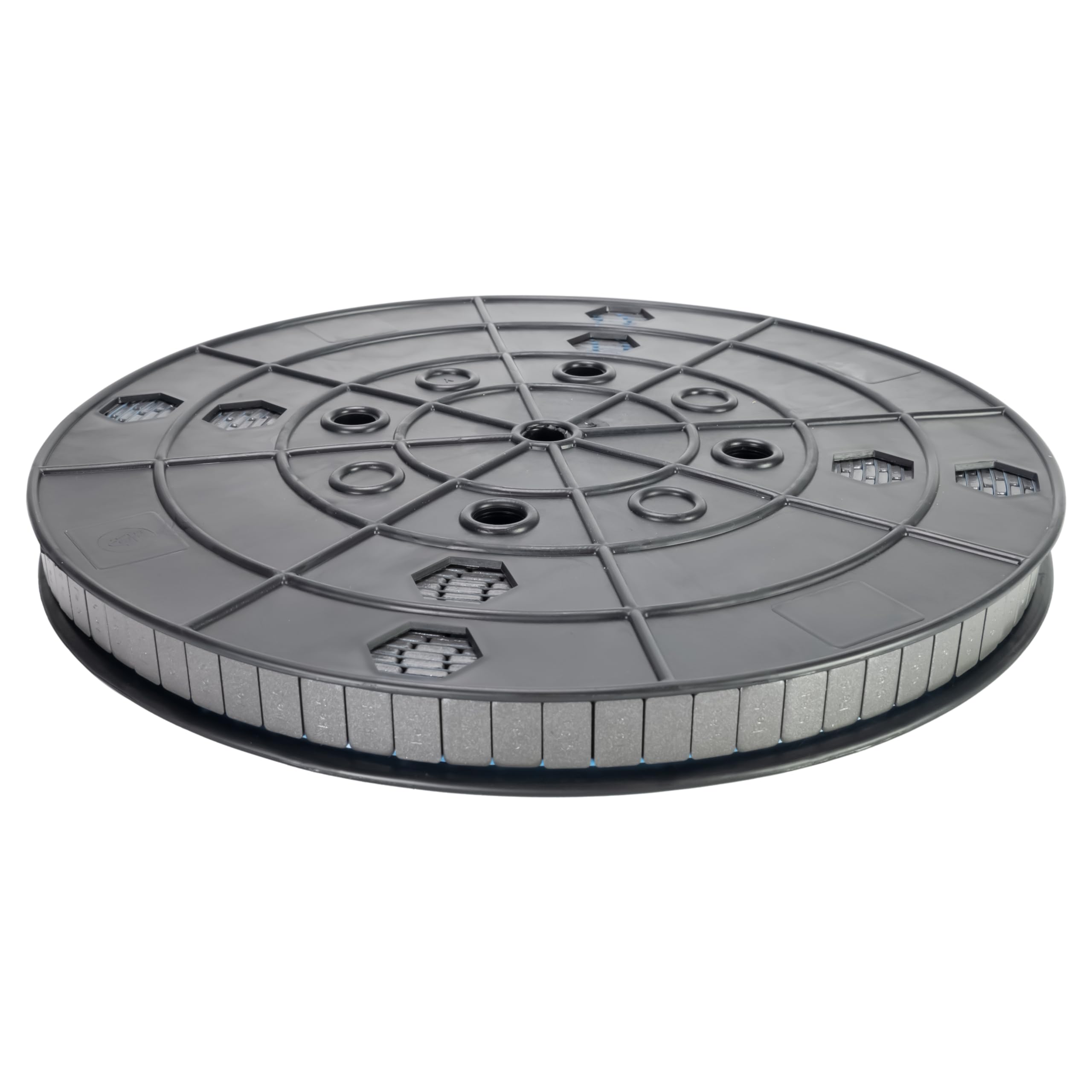 HASKYY Auswuchtgewichte Klebegewichte Stahlgewichte 6KG Rolle 1200x5g Anthrazit Kleberiegel mit Abrisskante für Alufelgen & Stahlfelgen - Kunststoffbeschichtet FE-Klebegewichte