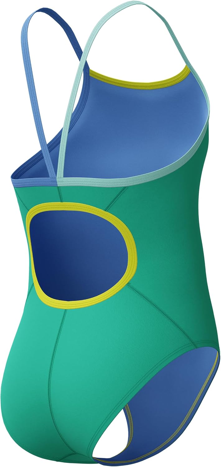 Speedo Girl's Swimsuit One Piece Thin Straps