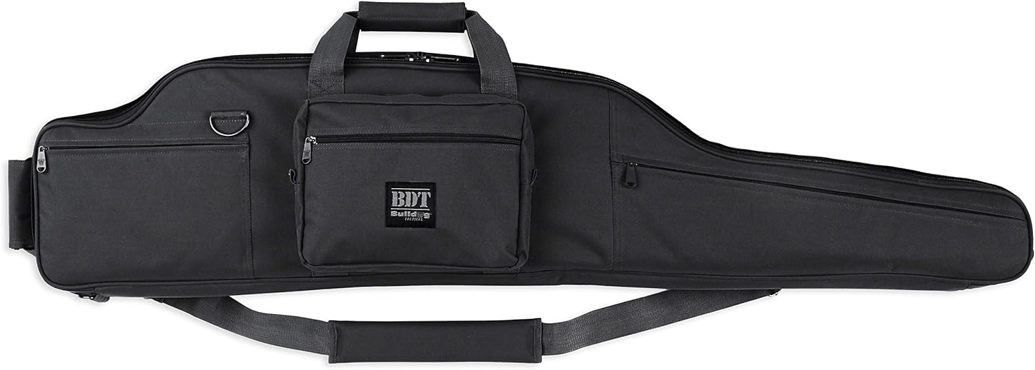 Bulldog BDT80-54B 54" Long Range Rifle Case Black