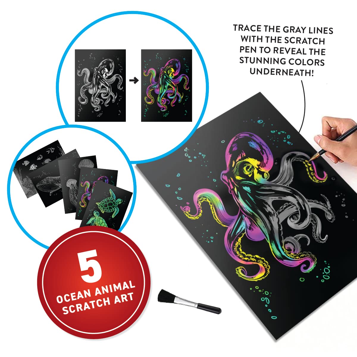 Abacus Brands Virtual Reality Oceans! Gift Box - Illustrated Interactive VR Book and STEM Learning Activity Set - for Ages 8 and Up, view 3