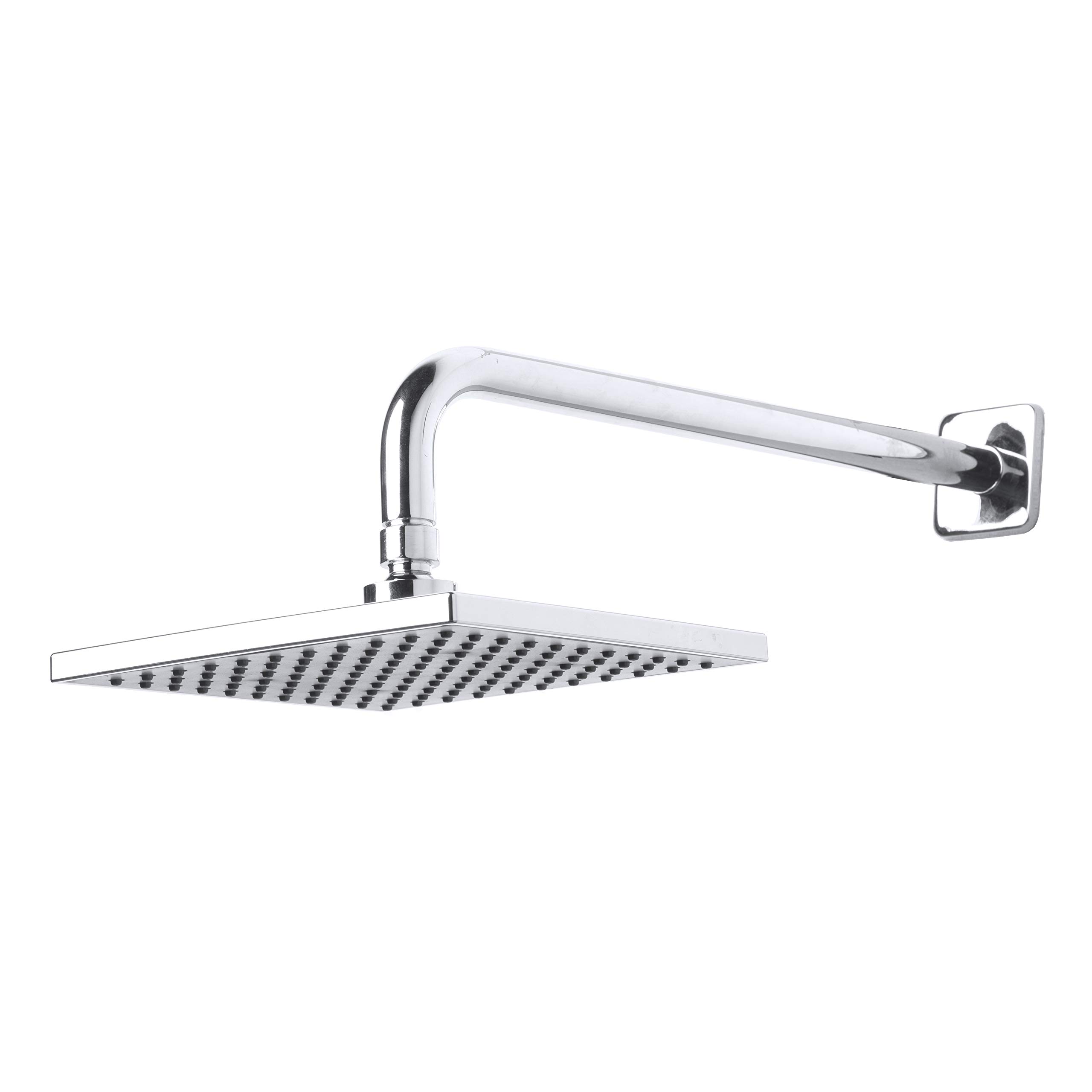 Laguna Brass Chrome Finish 4025Cp Bathroom Rainfall Single Setting Shower Head, Arm, And Flange,