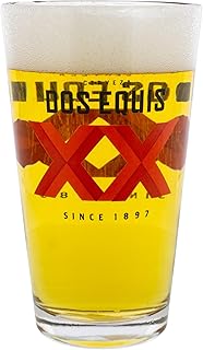 Brew City Dos Equis XX Logo 16oz Pint Glass