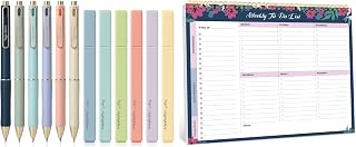 Weekly To Do List Notepad and Bible Highlighters