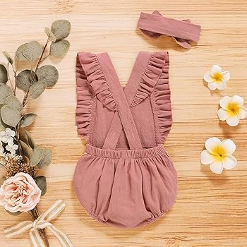 Amazon.com: Shalofer 1st Birthday Outfit Girl Baby First Birthday Clothes Cute Backless Ruffles Bodysuit with Headband (Pink,6-12 Months): Clothing, Shoes & Jewelry Amazon.com: Shalofer 1st Birthday Outfit Girl Baby First Birthday Clothes Cute Backless Ruffles Bodysuit with Headband (Pink,6-12 Months): Clothing, Shoes & Jewelry