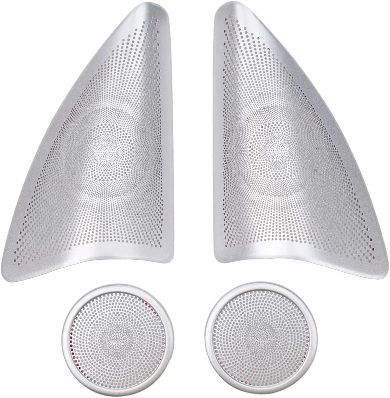 Auto Door Speaker Cover Trims Compatible for Mercedes W166/GLE ML for X166/GLS GL-Class Front Horn Covers Interior Accessories