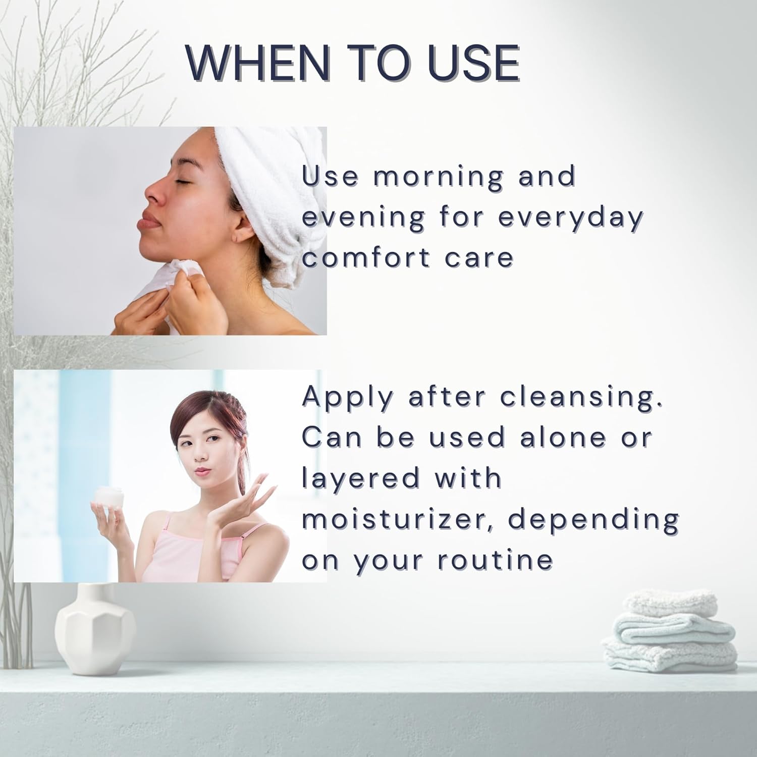 Cica & Aloe All-in-One Ampoule – Soothing Hydrating Gel Serum, 3-in-1 Toner Essence Serum for Sensitive Skin, Lightweight Facial Serum for Face & Neck, 250 ml / 8.45 fl oz