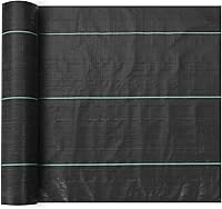 Vista 10 de VEVOR Tela de barrera de malezas para paisaje, 3 x 300 pies, tela de jardín resistente de 3.2 onzas, tela de control de malas hierbas, alfombrilla