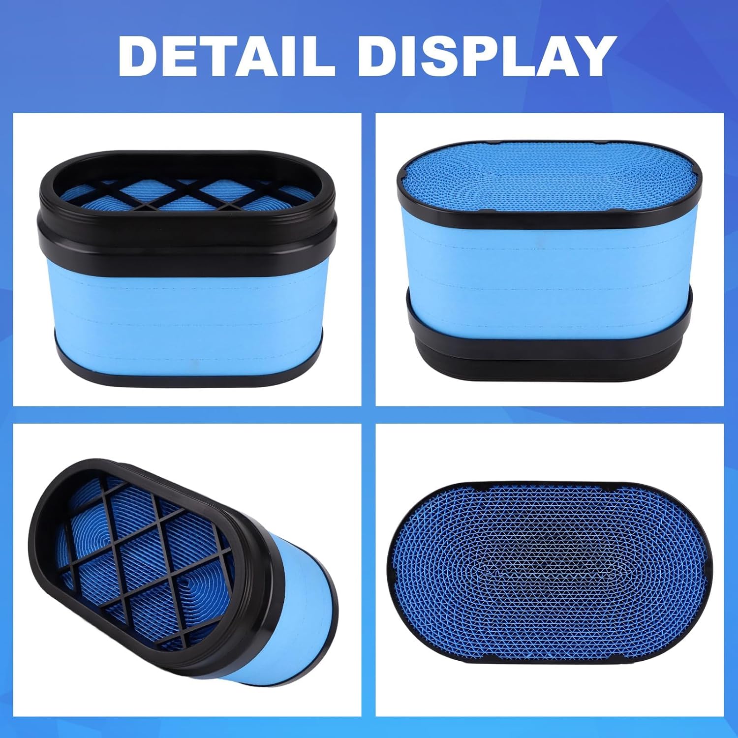 P604273 Engine Air Filter compatible with 2003-2009 Hummer H2 Base 6.0L/6.2L V8 Replaces 15286805 FramCA9900 AF2404 88944151