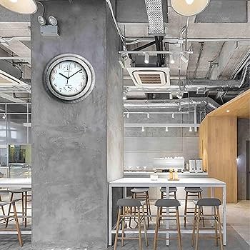 Amazon.co.jp: 屋外 掛け時計 防水 セイコー クロック 壁掛け