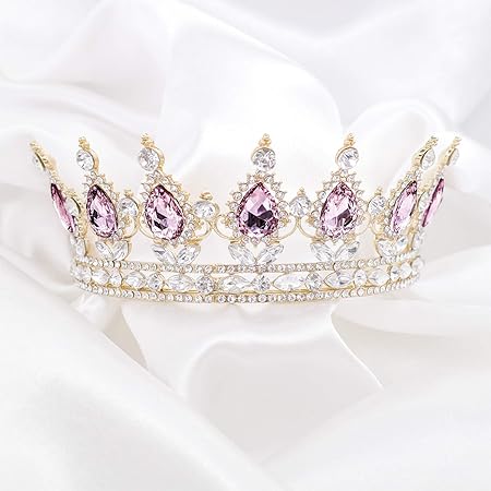 Amazon Com Tiaras Y Coronas De Losophy Para Mujer Corona De Cumpleanos Corona De Cristal Corona De Oro Para Fiesta De Graduacion Reina Corona De Princesa Para Vestuario Tiara Para Mujer Corona De