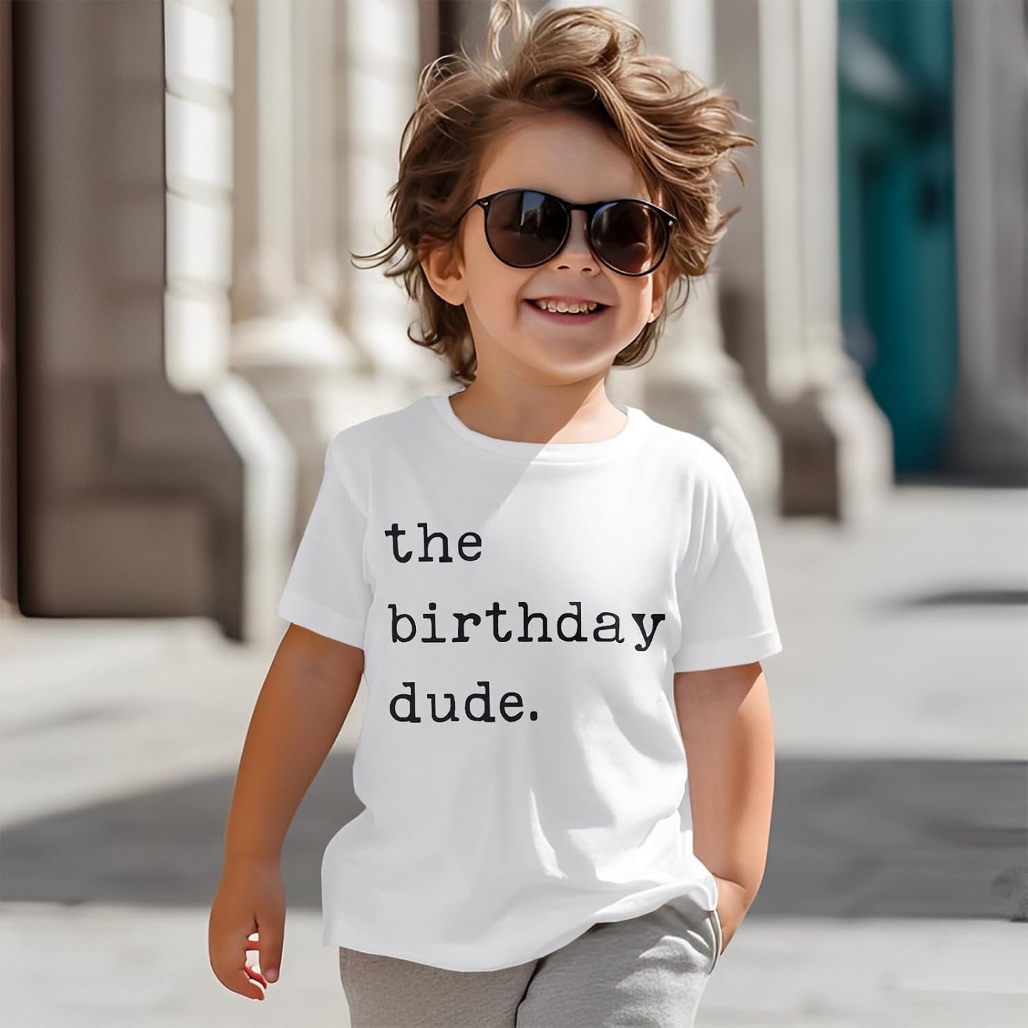 Birthday Boy Shirt Birthday Dude Tshirt 2nd 3rd 4th 5th 6th Toddler Boys B-Day Party Tee Tops - Image 3