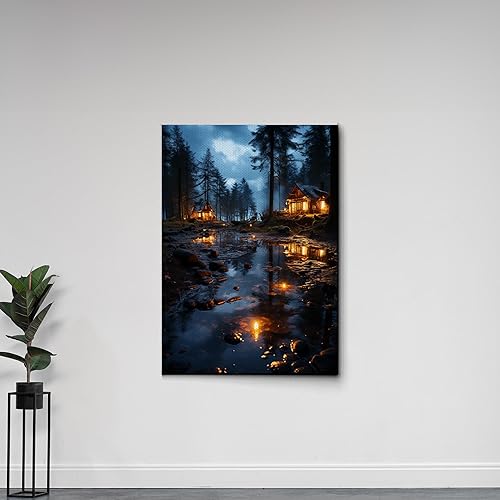 Miniatura 5 de Bedroom wall art, Landscape Wall Decor, Huge Canvas, Nature Wall Print,Print, Mom's Gift, Livingroom Wall Decor, Anniversary Gift