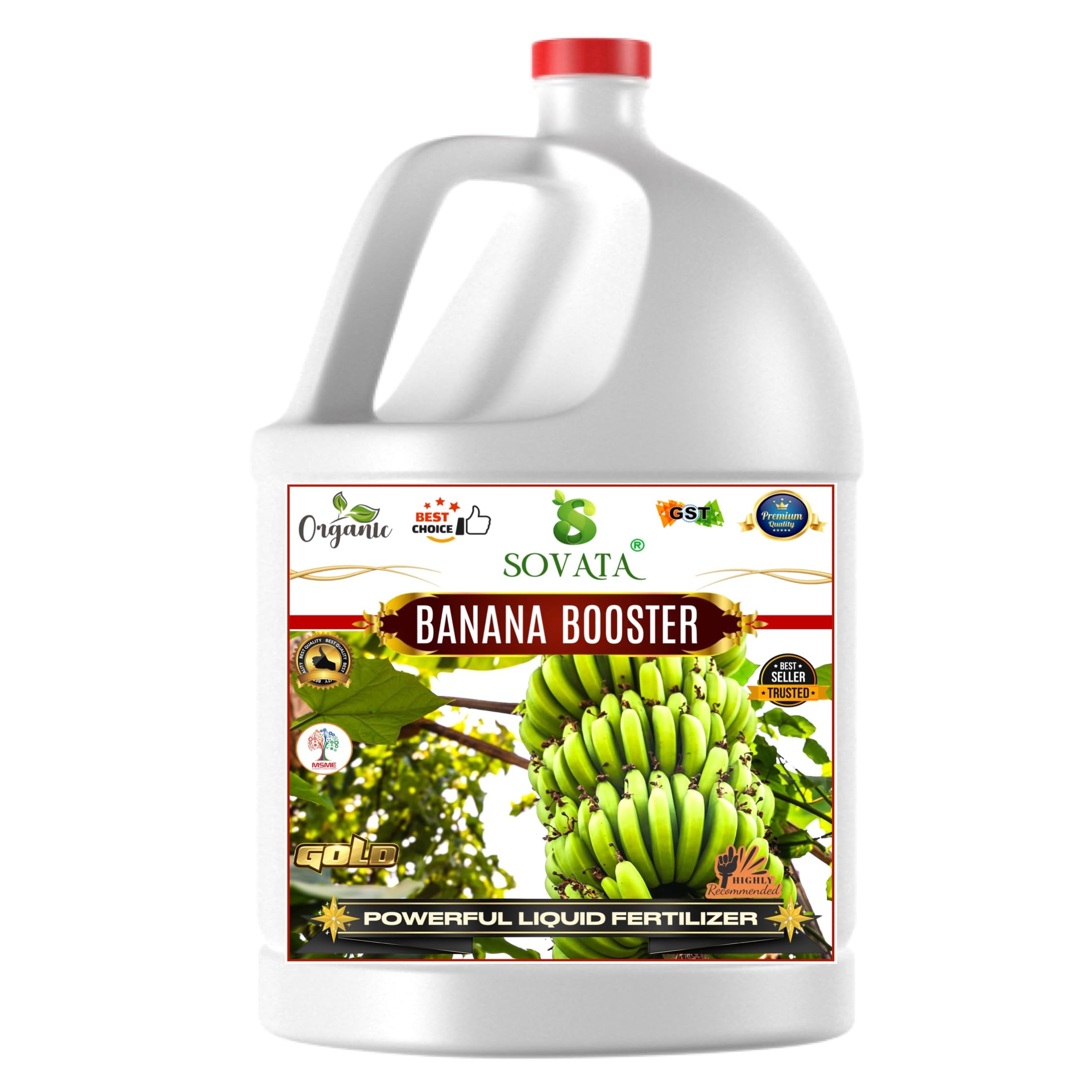 Sovata® Banana Booster, Essential Powerful Organic Liquid Fertilizer for Fast Growth and Heavy Fruiting of Banana Plants. (1000 ml) (B0D7BRWB3L) Amazon Price History, Amazon Price Tracker