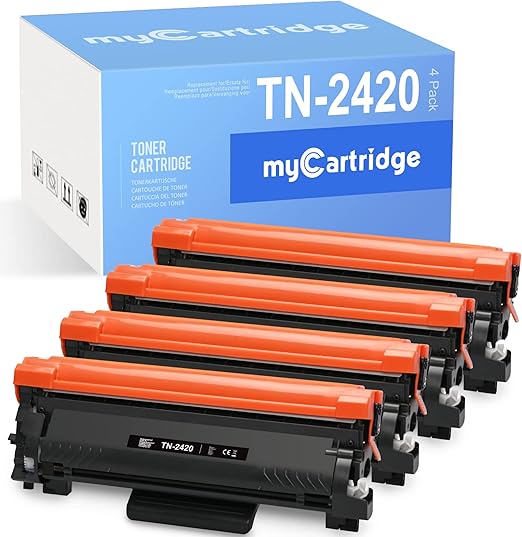 Pack De 5 Toners Noir Haute Capacité TN2420 / TN2410 - Compatible Brother - Point D'Encre