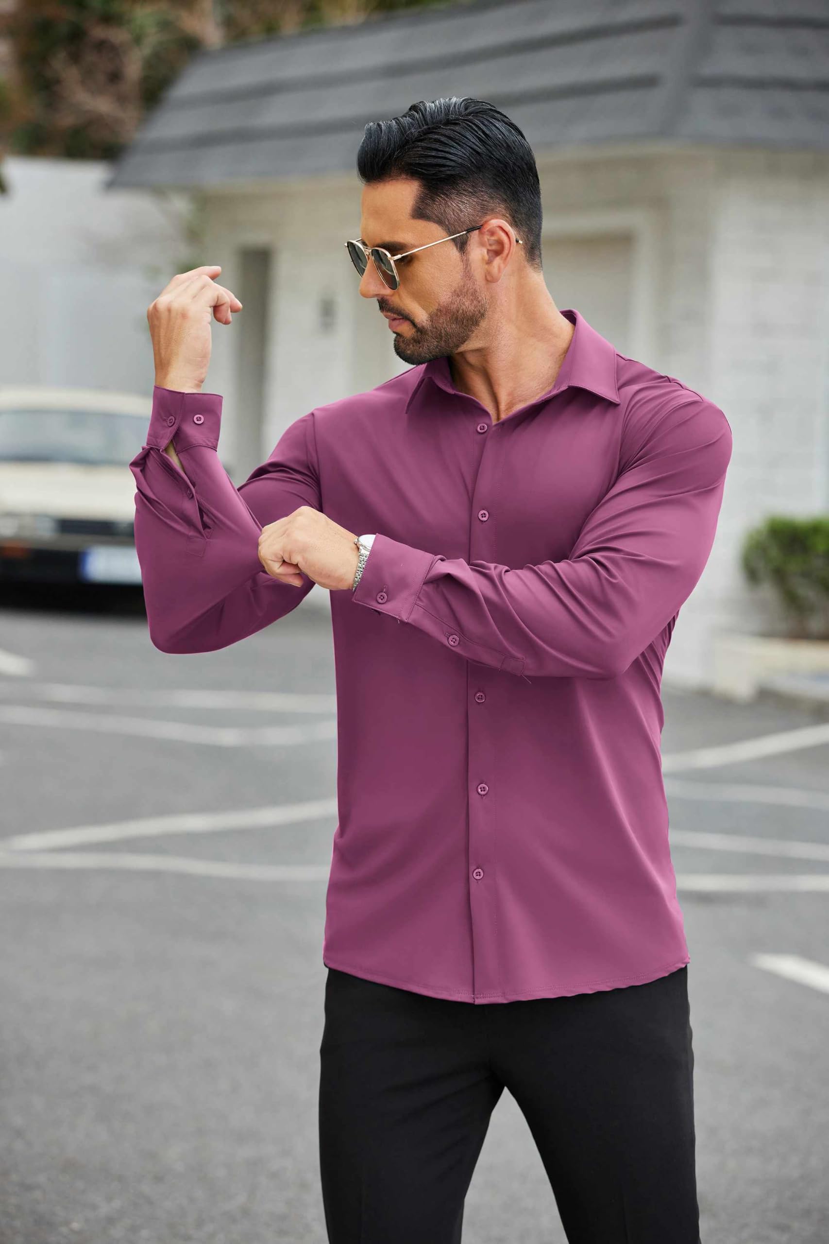 Coofandy Ztj009191cf251117 Moderno/Adattabile Uomo (Pacco da 1)