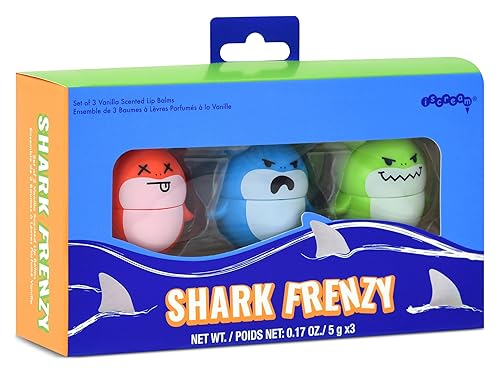 Miniatura 6 de iscream Bálsamo labial con aroma a vainilla con forma de tiburón Shark Bite