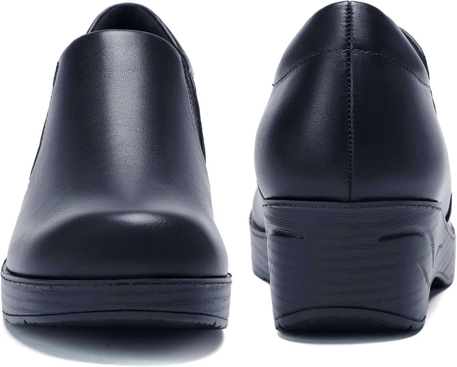 Women Clogs Slip on Womens Mules with Arch Support Non-Slip Rocker Sole Comfort for Long Standing Work, Food Service, Nursing Shoes Navy Blue Size 7 - Image 6