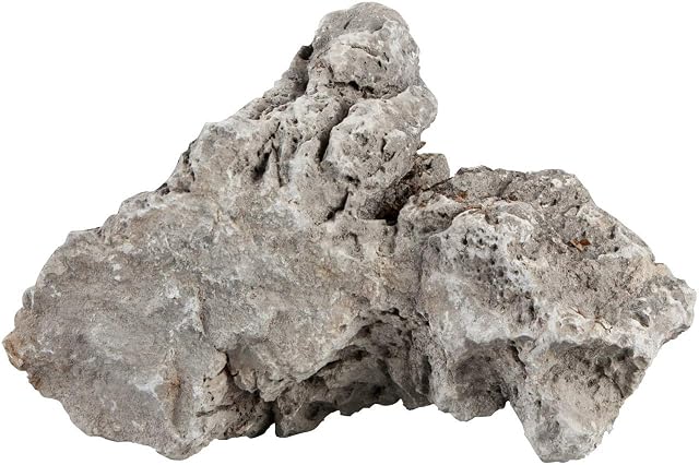 sera Rock Gray Mountain L 2 - 3 kg - Piedra Natural Gris con Superficie Rugosa