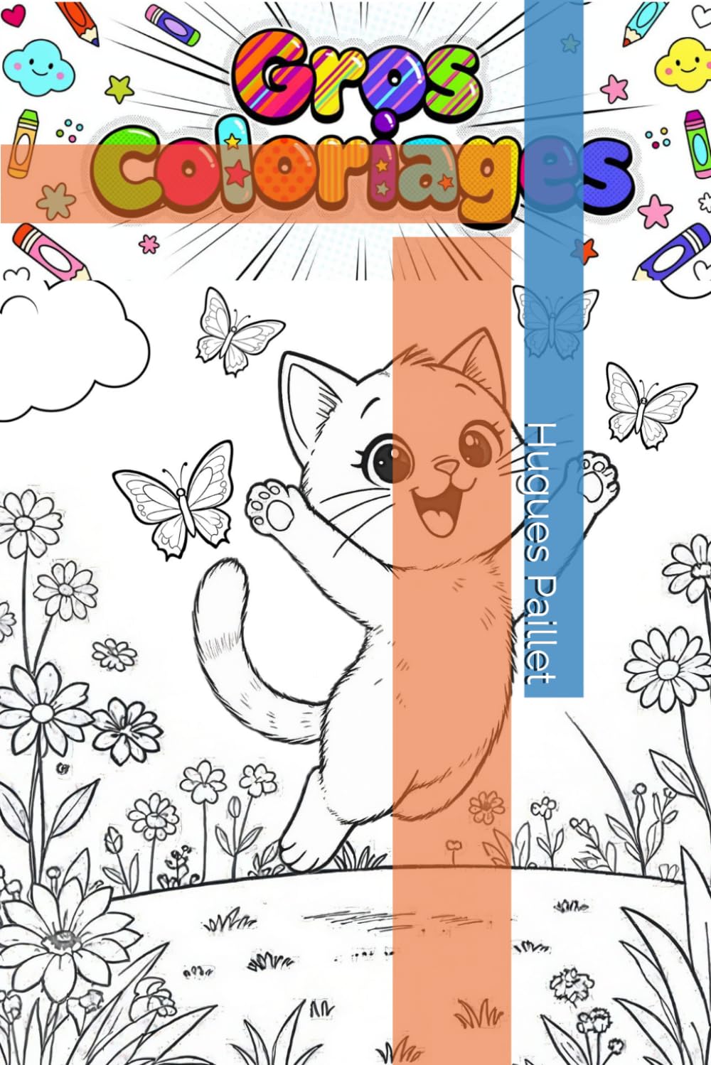 Livre De Coloriage Dessins à colorier simples et amusants pour les enfants