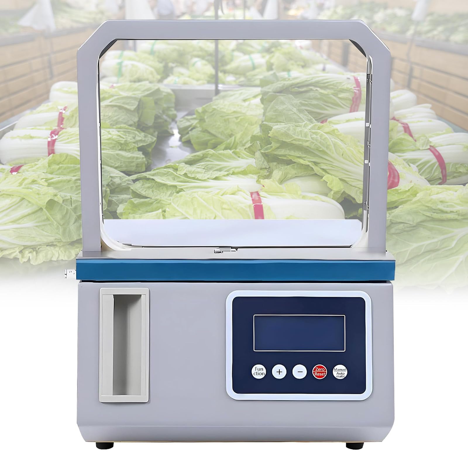 Supermarket Vegetable Packing Bundling Machine, 1.5s Fast Binding 22×17cm