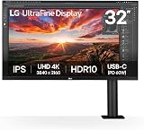 LG UltraFine Ergo 32UN880K Monitor 32" IPS Ultra HD 4K con Stand Regolabile - 1