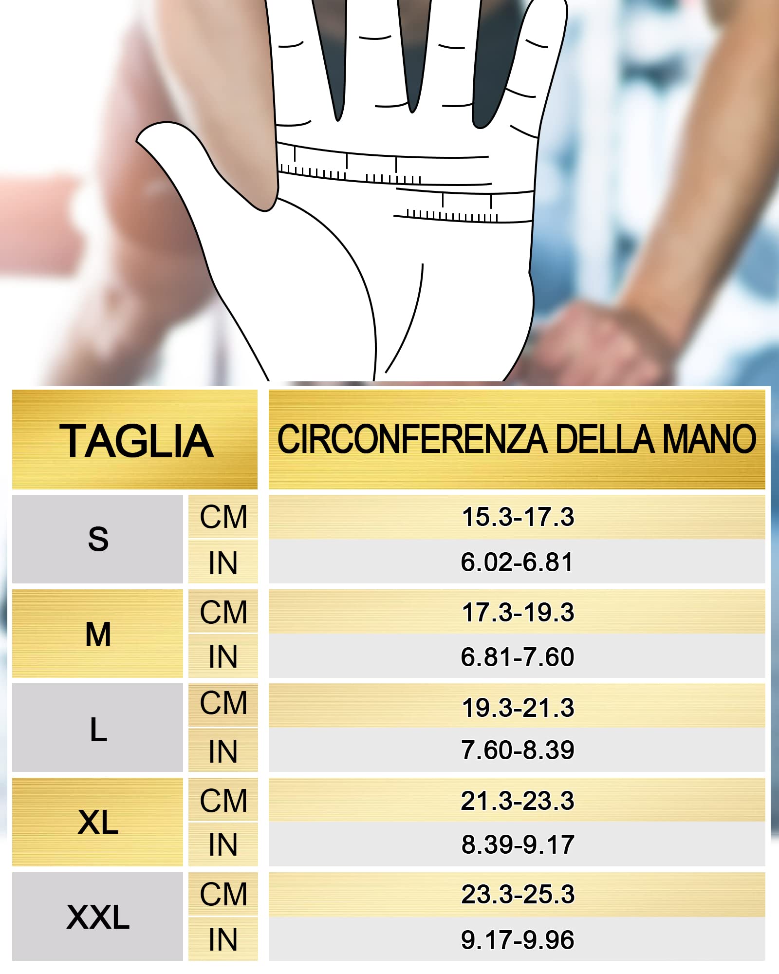 Guanti per Sollevamento Pesi da Palestra, Protezione Completa del Palmo, Impugnatura Antiscivolo Traspirante