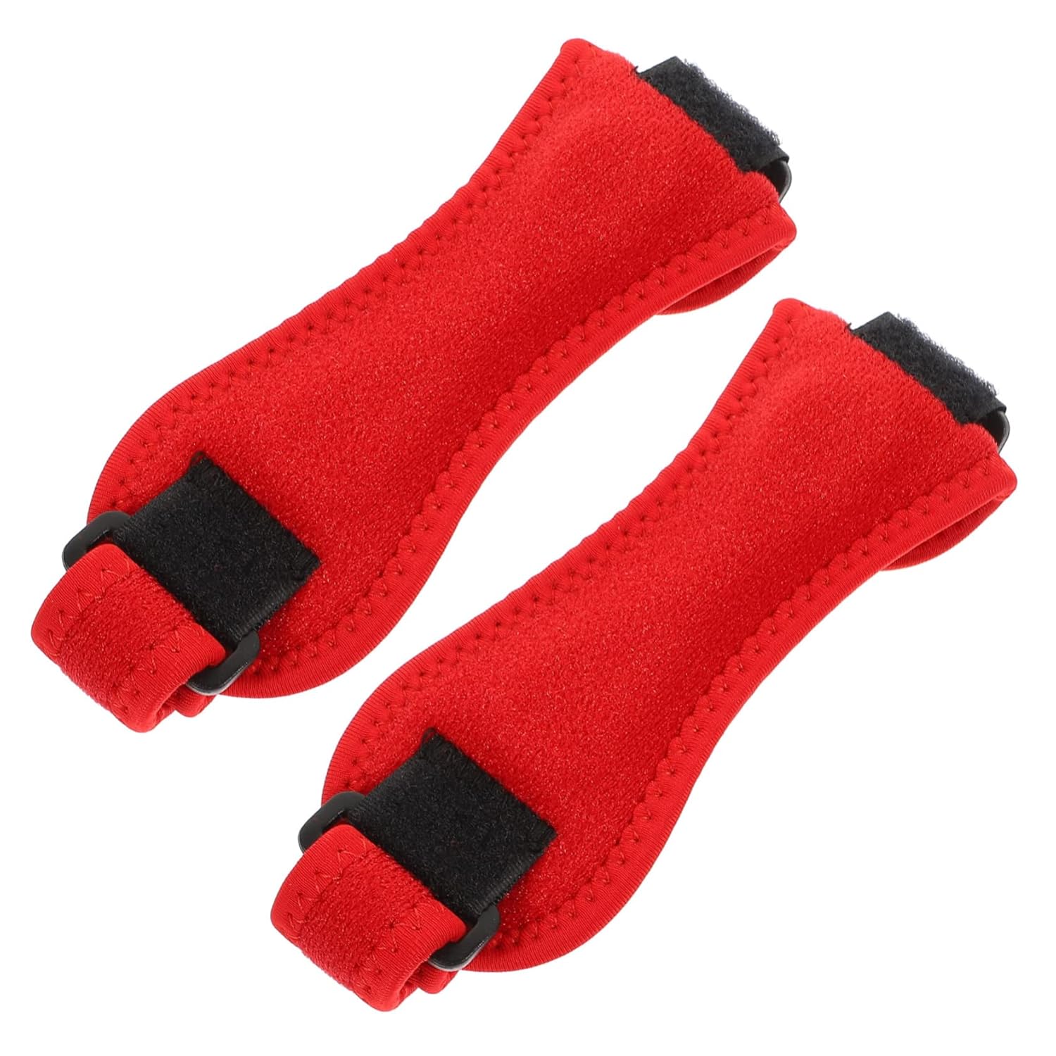 FOMIYES 4pcs Sports Patella Knee Support Brace Compression Knee Sleeve Running Support Patella Strap for Cycling