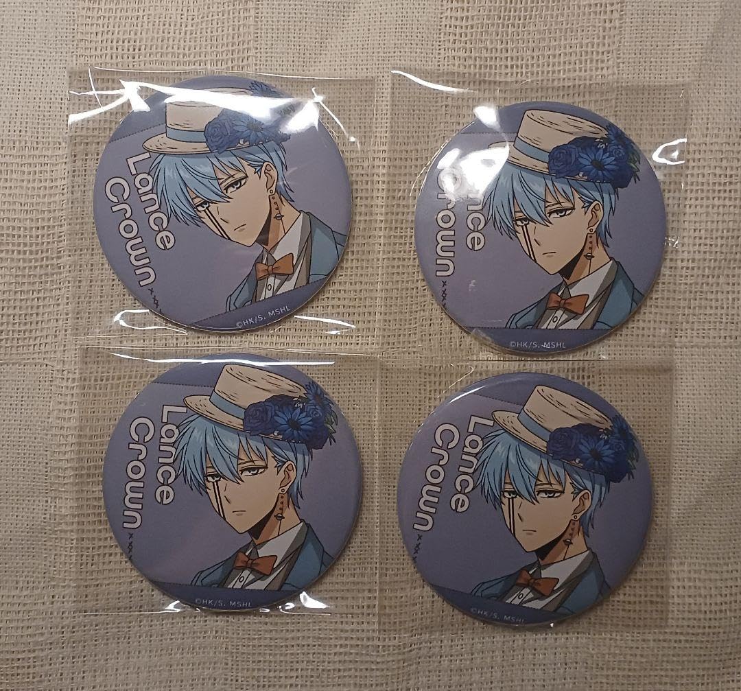 マッシュル Flower 缶バッジ ランス クラウン