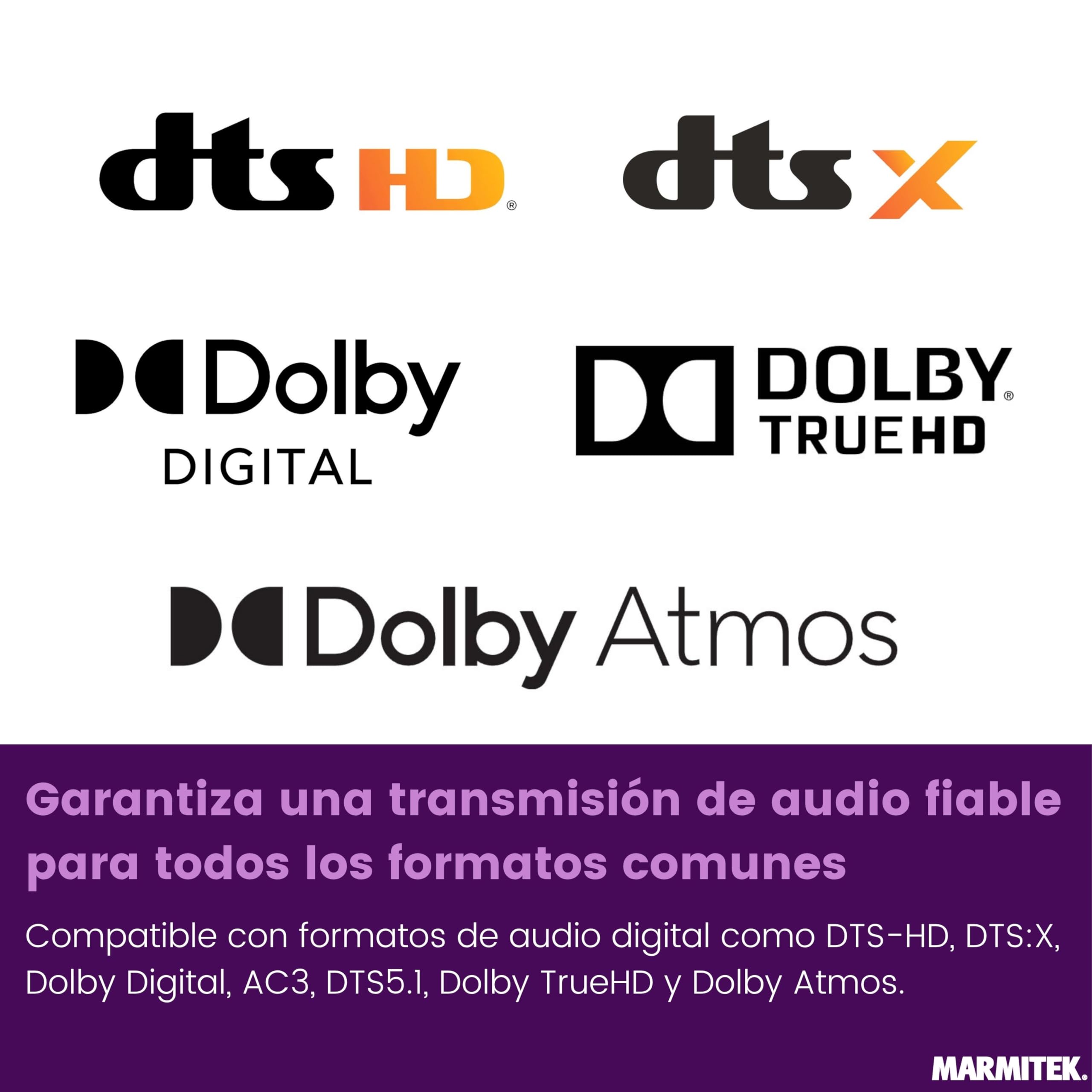 Marmitek AS38 - Switch HDMI 8K - 4K@240Hz - Conmutador 3 entradas 1 Salida | Conmutador HDMI 2.1 para PS5, Xbox y monitor, 4K 120Hz/144Hz/165Hz/240Hz, 48 Gbps, cambio automático, VRR, ALLM y DSC