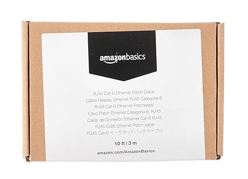 Miniatura 9 de Tienda Basics RJ45 CAT-6 Ethernet Patch Cable de Internet - 10 pies 3 metros
