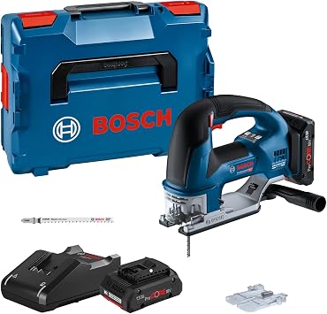 Bosch Professional GST 18V,155 BC Akülü Dekupaj Testere (2 x 4.0 Ah ProCORE; L-Boxx)