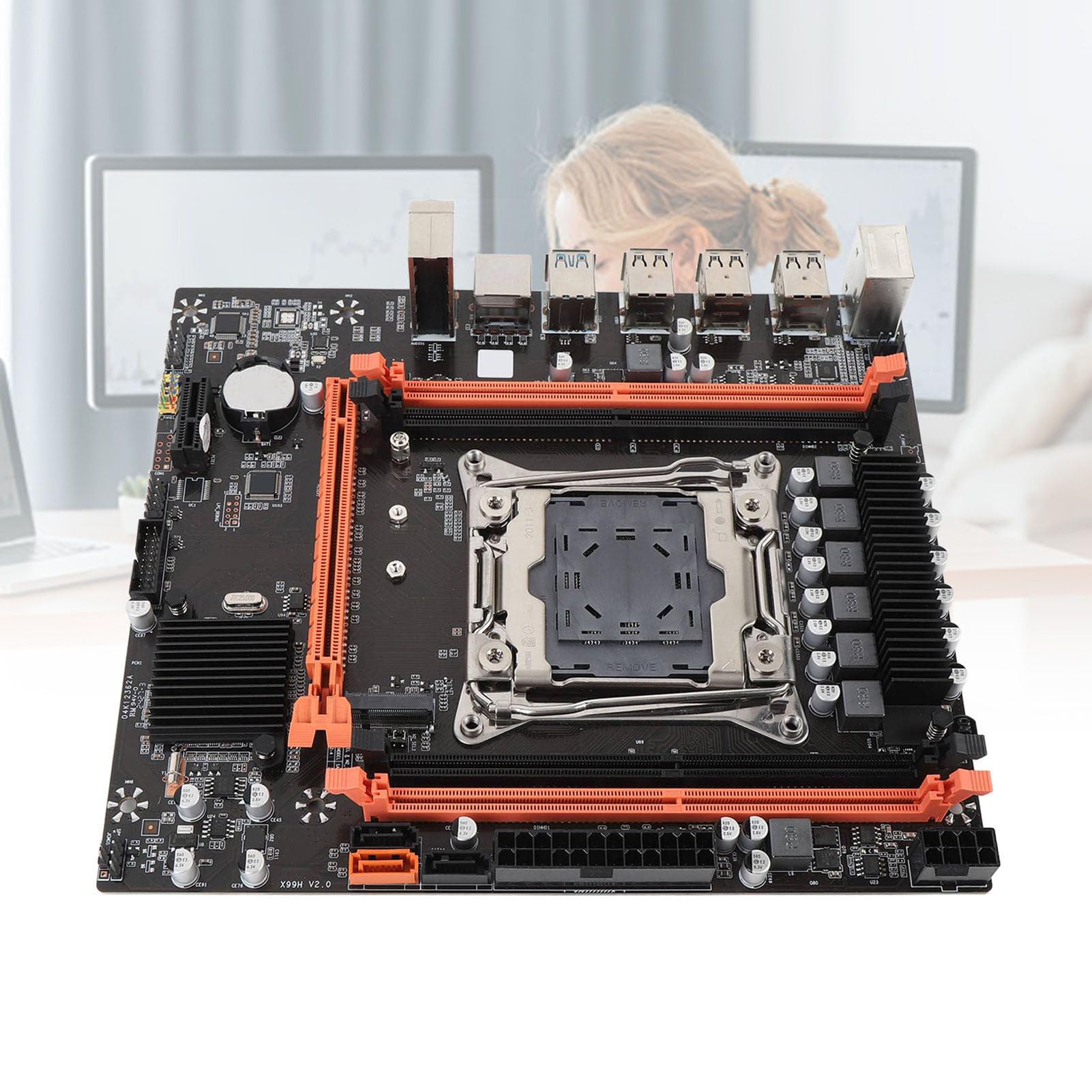 Amazon.com: M ATX Motherboard, X99H Motherboard, 128G DDR4, SATA3