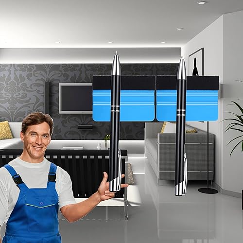 Miniatura 19 de Herramientas de deshierbe para vinilo, 2 piezas de bolígrafo de liberación de aire, herramientas de deshierbe de vinilo para manualidades, punta