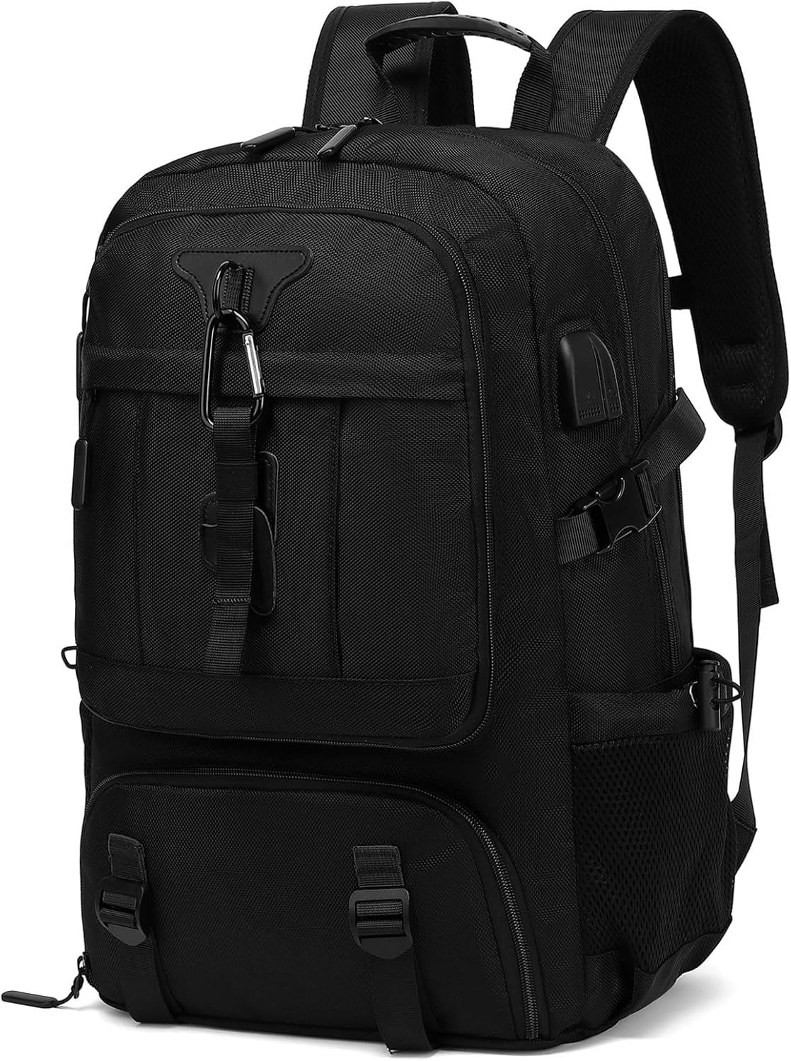 IceSelect Mochila de Viagem Expansivel Masculina Feminina,Mochila Avião para Notebook 17,Executiva,Antifurto,Reforçada,USB,Impermeável,Escolar,Faculdade,Trabalho,Presente