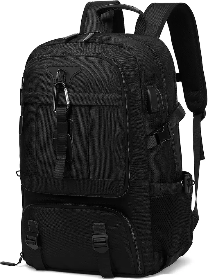 Mochila de Viagem Expansivel Masculina Feminina,Mochila Avião para Notebook 17,Executiva,Antifurto,Reforçada,USB,Impermeável,Escolar,Faculdade,Trabalho,Presente