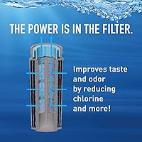 Vista 2 de Brita Filtro de agua Stream Pitcher para jarras y dispensadores, sin BPA, reemplaza 1,800 botellas de agua de plástico al año, dura dos meses o 40