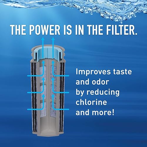 Miniatura 2 de Brita Filtro de agua de corriente filtro de agua de repuesto para jarra de corriente sin BPA 3 unidades gris