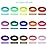 300PCS Kids Toddler Hair Ties for Girls, Cotton Baby Hair Ponytail Holders, Tiny Seamless Elastic Hair Bands, Enough Soft and No Damage, 15 Colors, by Qarwayoc