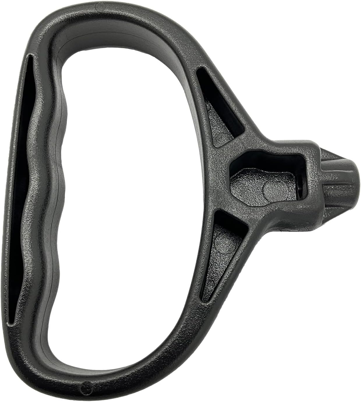 Polaris Snowmobile Recoil Handle, Gloss Black, Genuine OEM Part 5435154-070, Qty 1