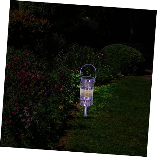 Miniatura 2 de FONDOTIN Solar Decorative Lights Solar Outdoor Decor Solar Outdoor Stake Lights lampara Solar para Exterior Solar Lights for Garden Wrought Iron