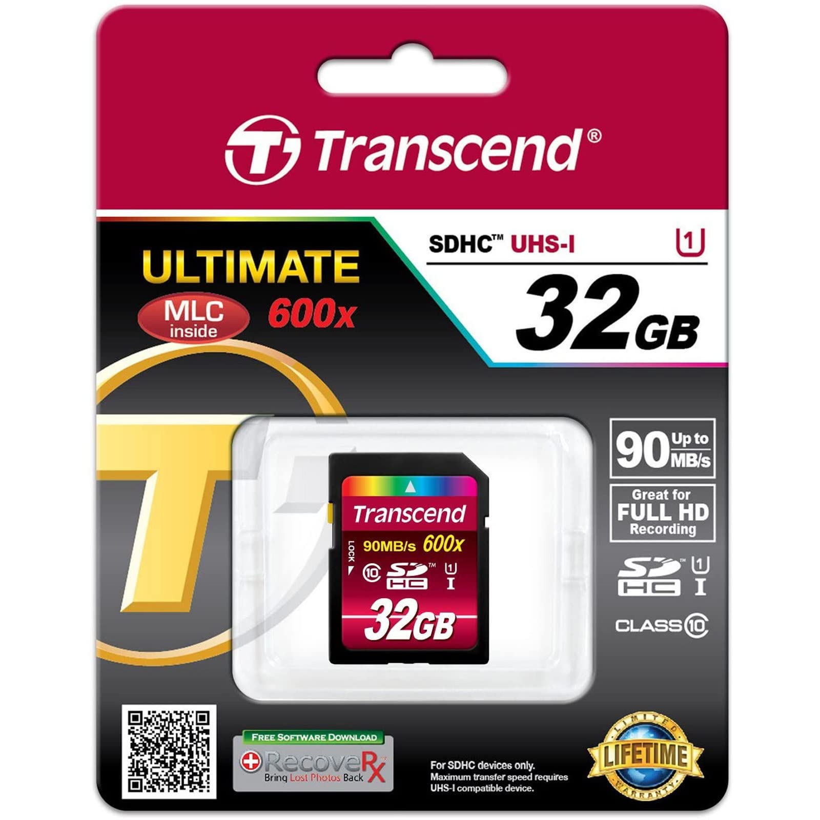 Amazon | 旧モデル Transcend SDHCカード 32GB Class10 UHS-I対応