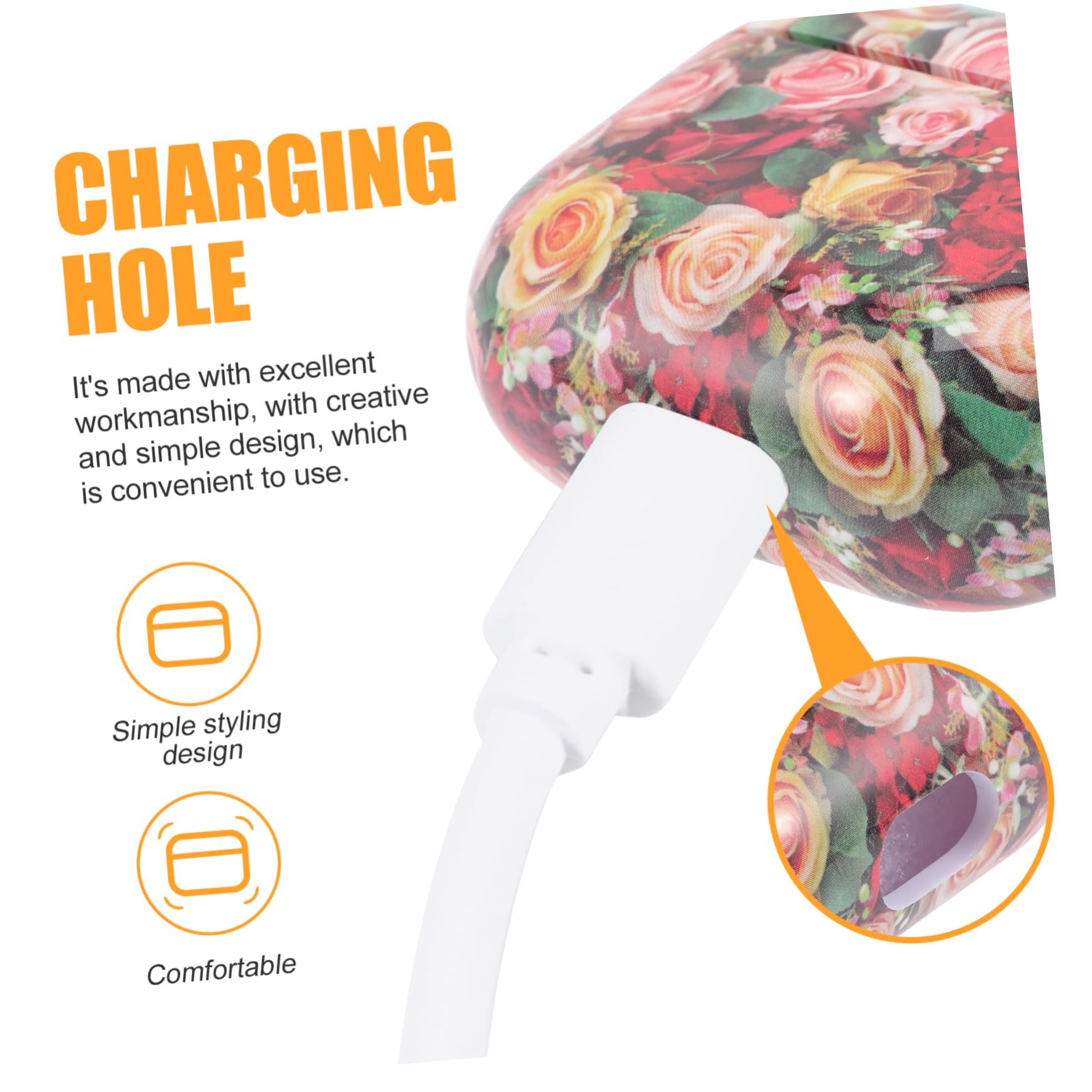 jojofuny 5piezas Funda De Diseño De De Dibujos Animados para Auriculares Protección Ligera y Portátil Compatible Funda De TPU Resistente y Moderna