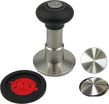 53.00mm Ripp-Dis Set Jelly-Black Matte AL Handle Coffee Tamper