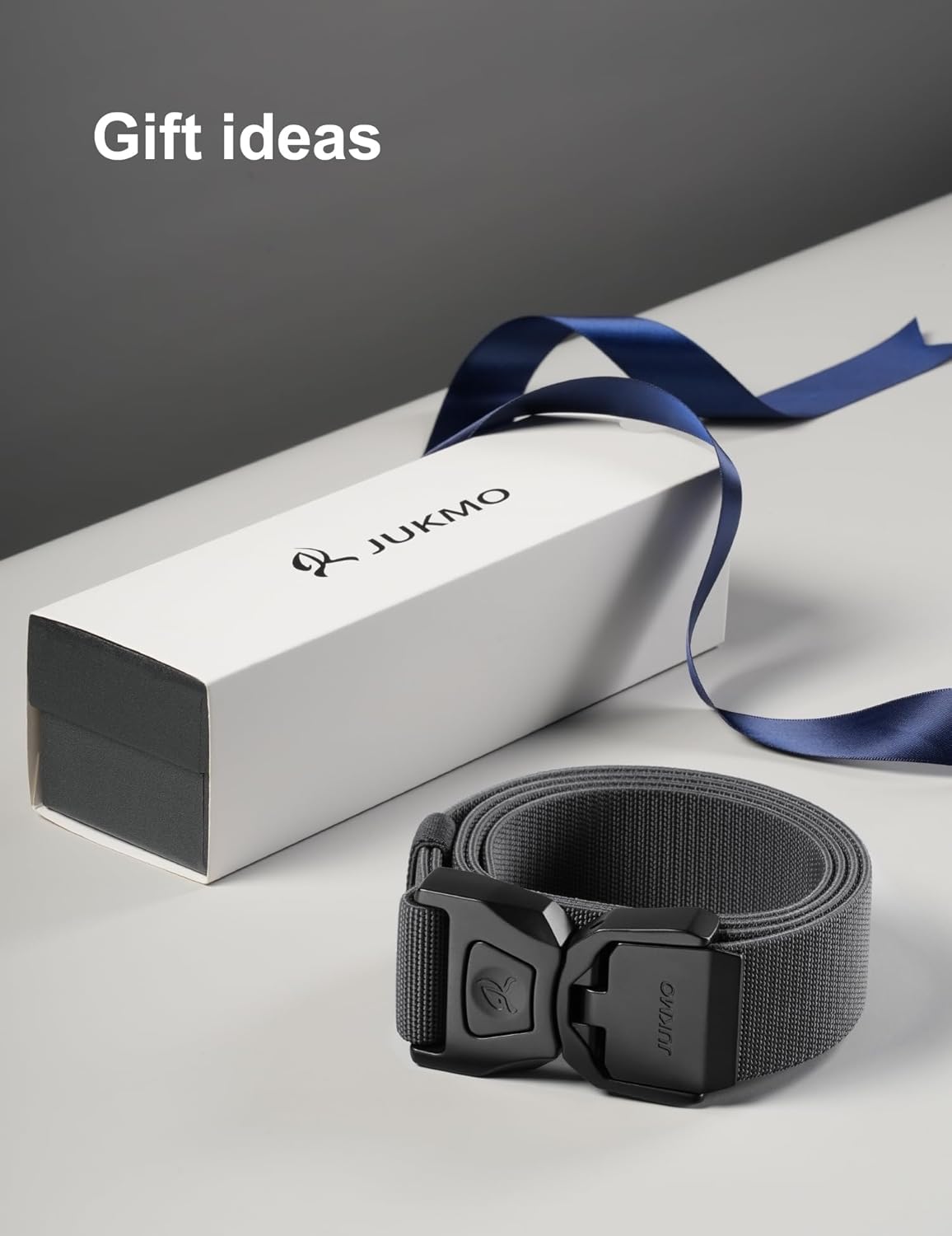 JUKMO Quick Release Tactical Belt, Military Work 1.5" Nylon Web Golf Belt with Heavy Duty Seatbelt Buckle - Image 7