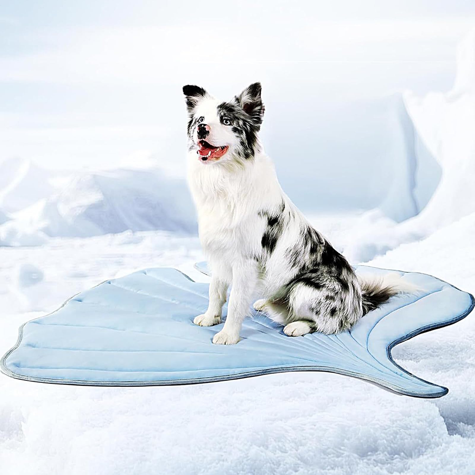 Tapis Rafraîchissant pour Chien Tapis Lavable Auto-Rafraîchissant pour